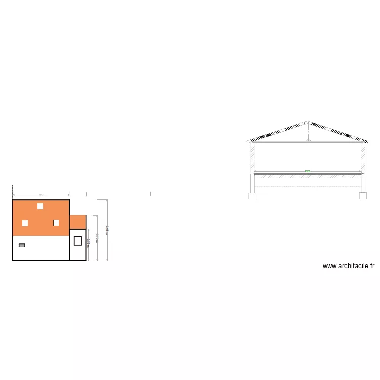 plan de coupe exemple. Plan de 
