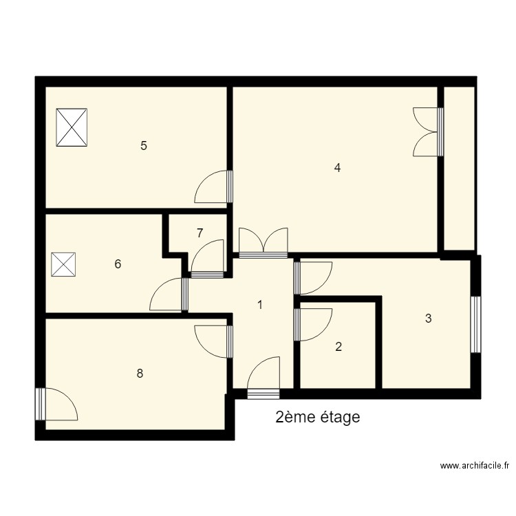 184868 BRUNIAUX. Plan de 0 pièce et 0 m2