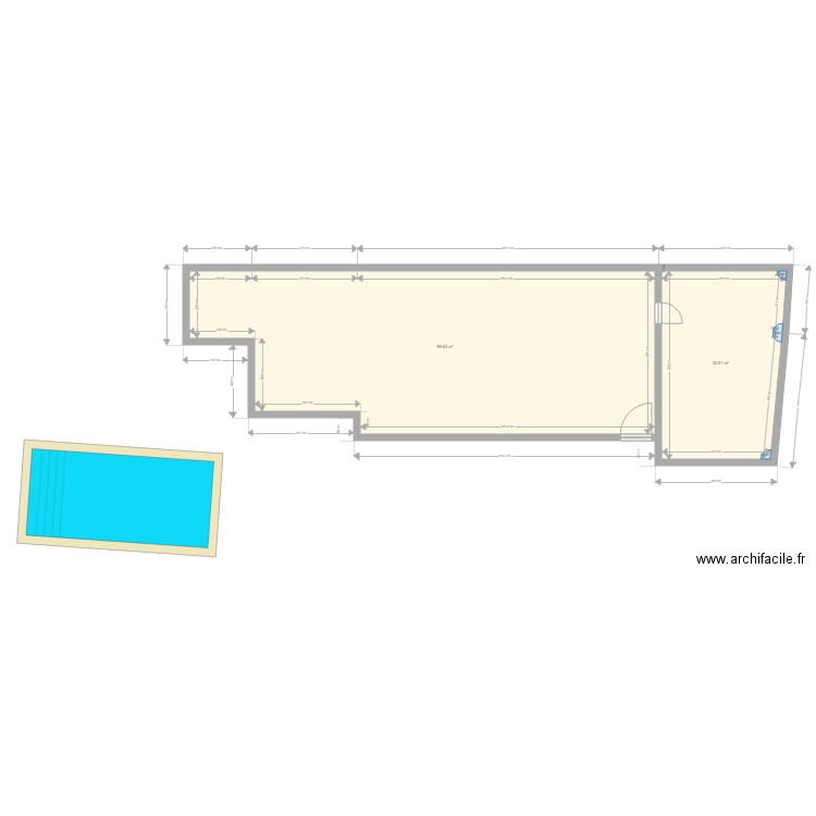 Croquis . Plan de 0 pièce et 0 m2