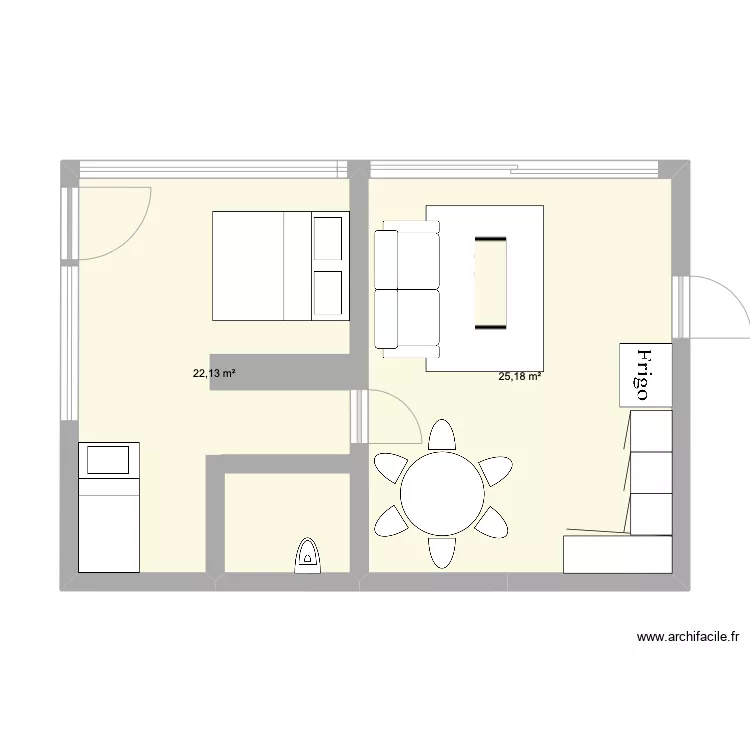 BUREAU sev V5. Plan de 