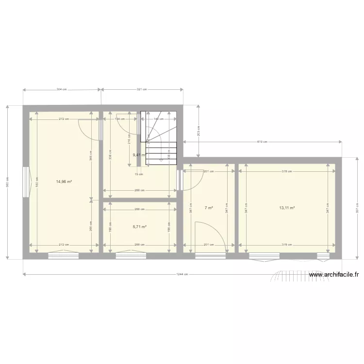 Logement Gardien . Plan de Logement Gardien . Plan de