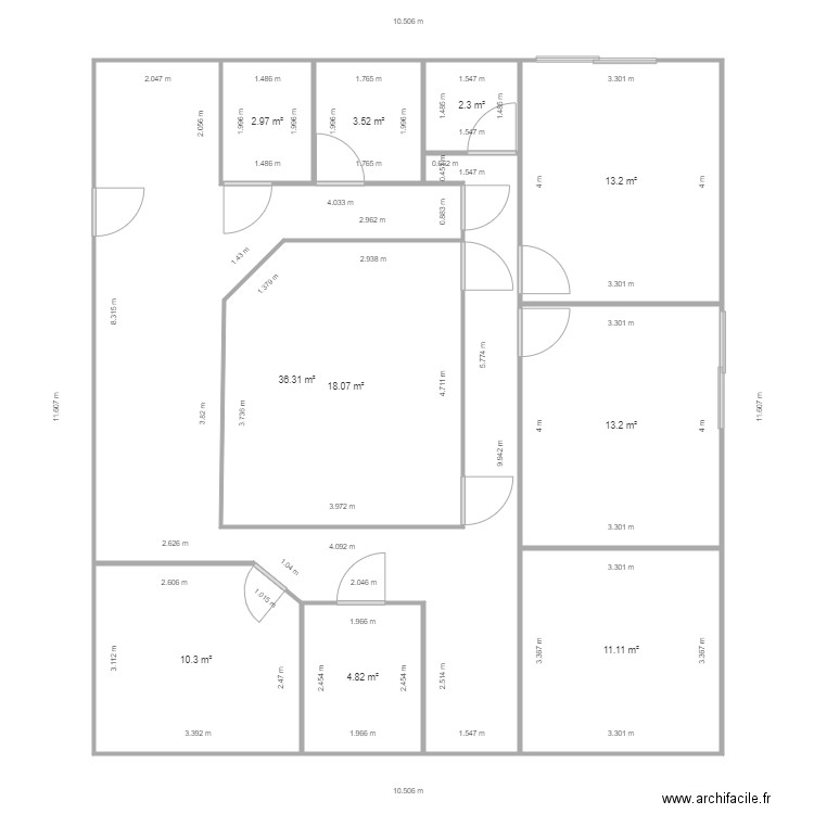 SCM OCTAVECLAMY 2. Plan de 0 pièce et 0 m2