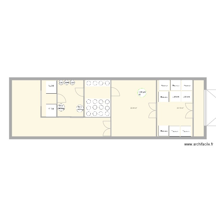 Miellerie Herment. Plan de 0 pièce et 0 m2