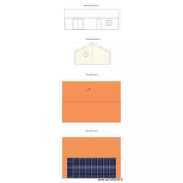 D&eacute;claration pr&eacute;alable Onesse. Plan de 