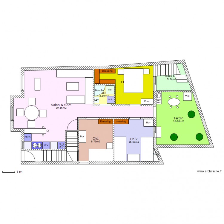 dernier plan wafa. Plan de 0 pièce et 0 m2