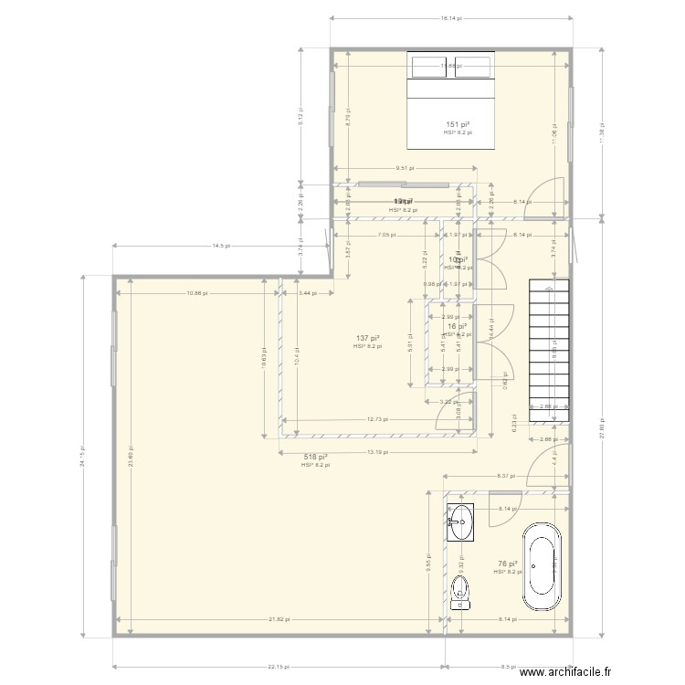 maison agrandissement 005. Plan de 0 pièce et 0 m2