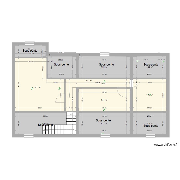 Etage LCSB sans dimensions. Plan de 0 pièce et 0 m2