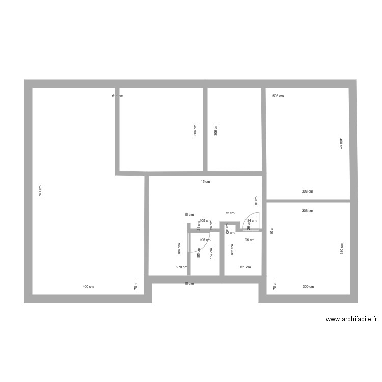 Rez de chaussée. Plan de 0 pièce et 0 m2