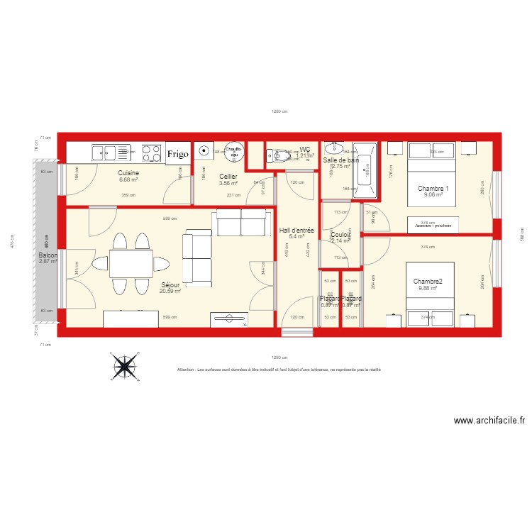 BI3093. Plan de 0 pièce et 0 m2