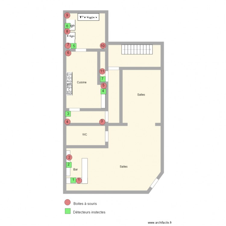 Resto Casa Namur. Plan de 0 pièce et 0 m2