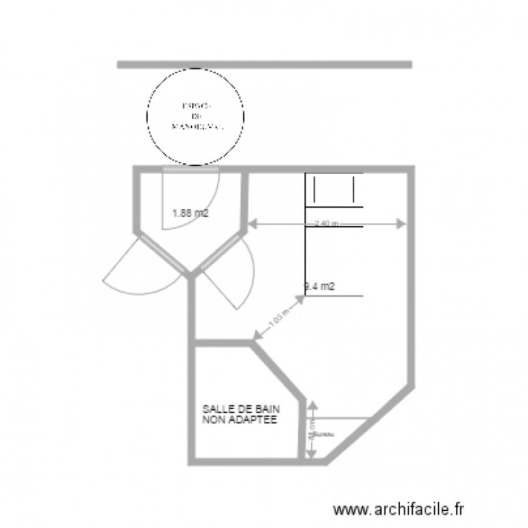 HOTEL NOCTUEL CH9. Plan de 0 pièce et 0 m2