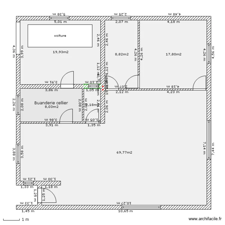 Maison Rdc. Plan de Maison Rdc. Plan de