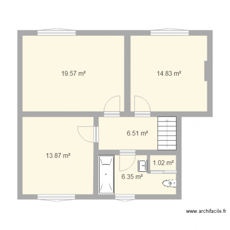 grand pere. Plan de 0 pièce et 0 m2
