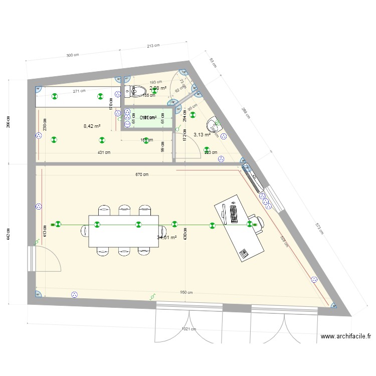 St Roch Caveau2. Plan de 0 pièce et 0 m2