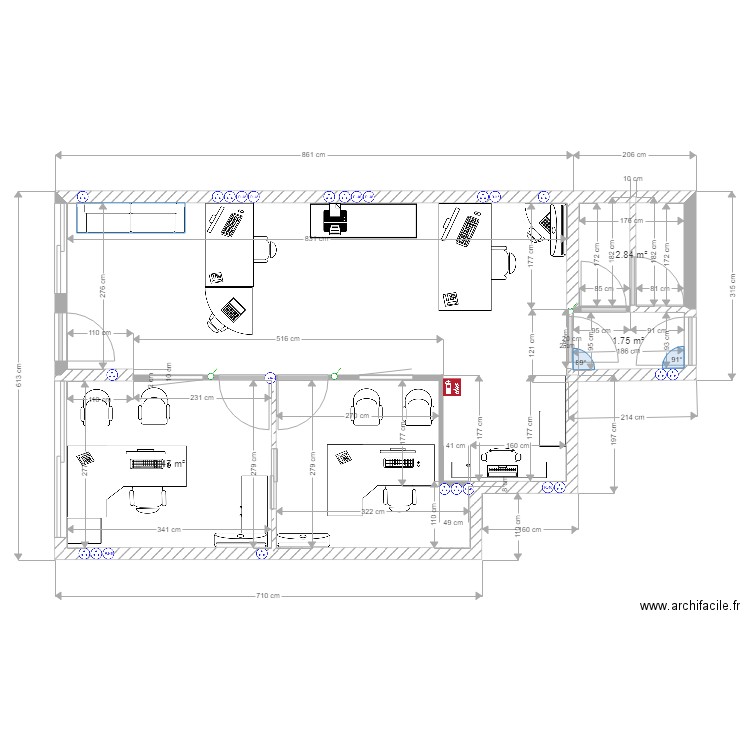 bureau dt pierre. Plan de 0 pièce et 0 m2