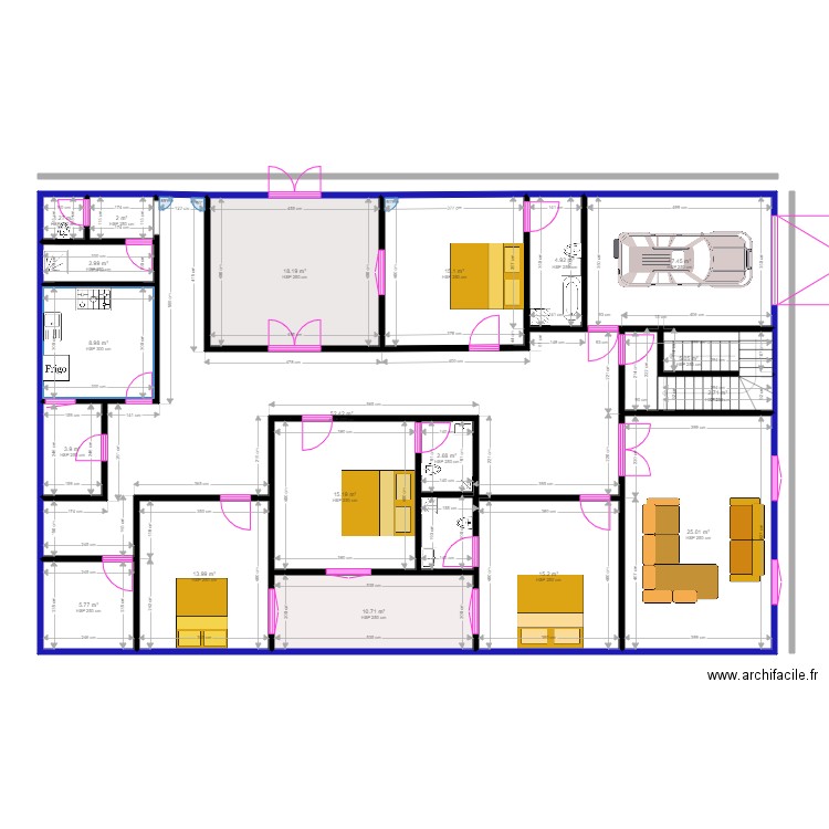 plan faye . Plan de 0 pièce et 0 m2