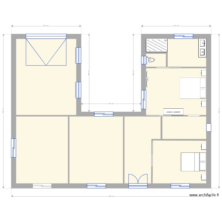 Maison Charente U 2. Plan de 0 pièce et 0 m2