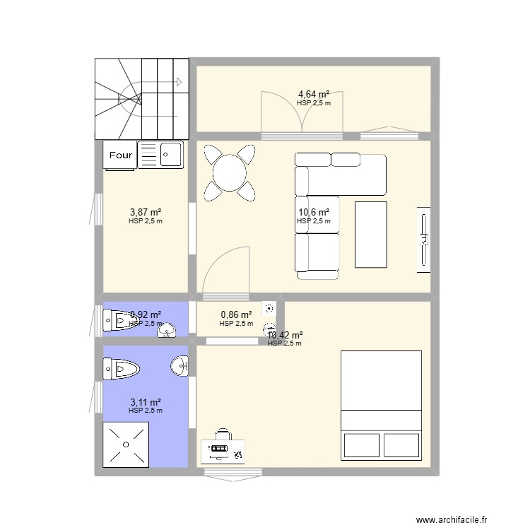 Chantier Nkoltang. Plan de 0 pièce et 0 m2