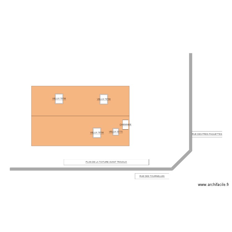 TOITURE. Plan de 0 pièce et 0 m2