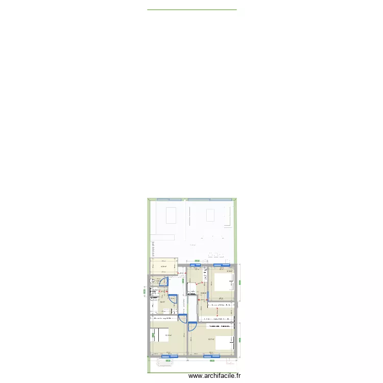 Deneuville nouveau RDC. Plan de 