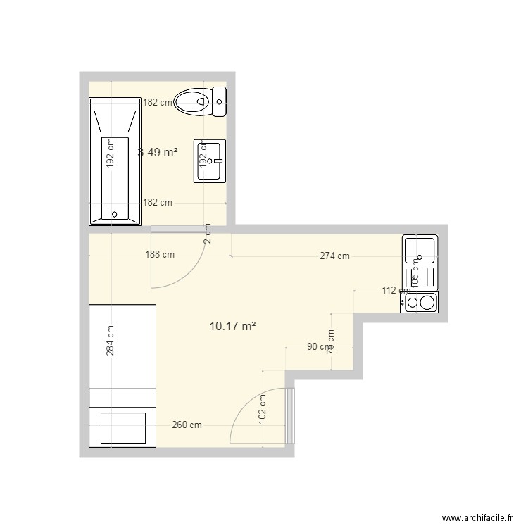 Berton futur. Plan de 0 pièce et 0 m2