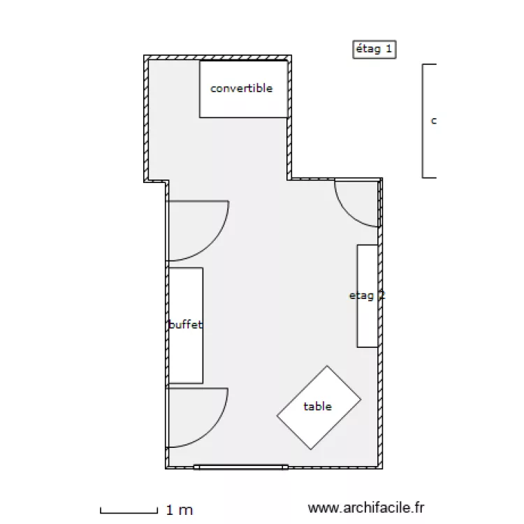 salon-1. Plan de salon-1. Plan de