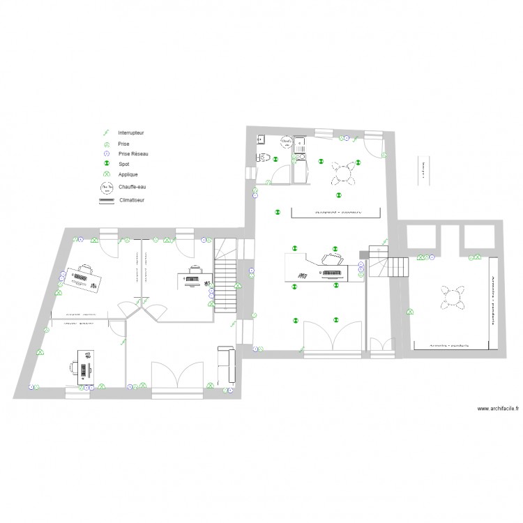 V20220520. Plan de 14 pièces et 284 m2