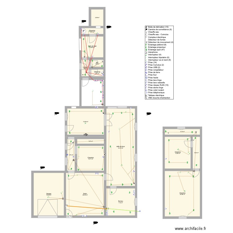 ma maison. Plan de 0 pièce et 0 m2