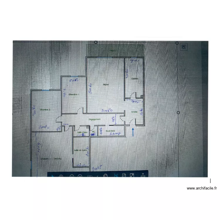 Appartement. Plan de 