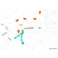 Plan circulation chaufferie les Gr&eacute;silles
