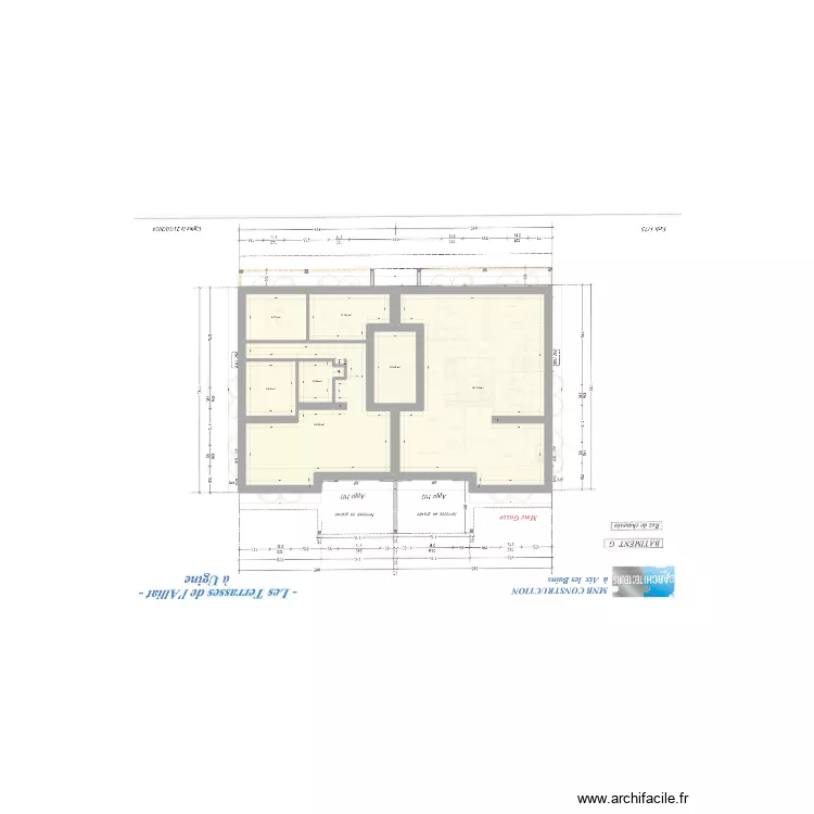 total ugine 2. Plan de 7  et 170 m²