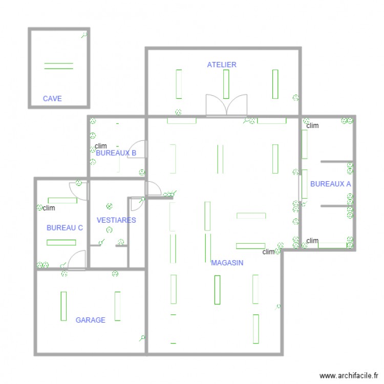 pompe funebre. Plan de 0 pièce et 0 m2