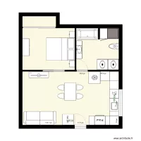 appartement plan 2 modifi&eacute;