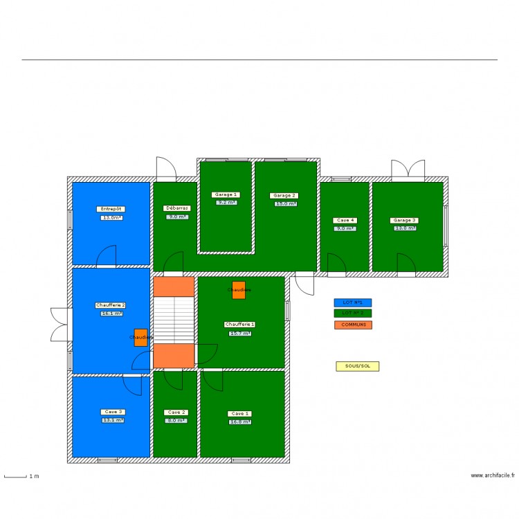 CHARASSE. Plan de 0 pièce et 0 m2