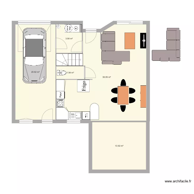plan du rdc. Plan de 