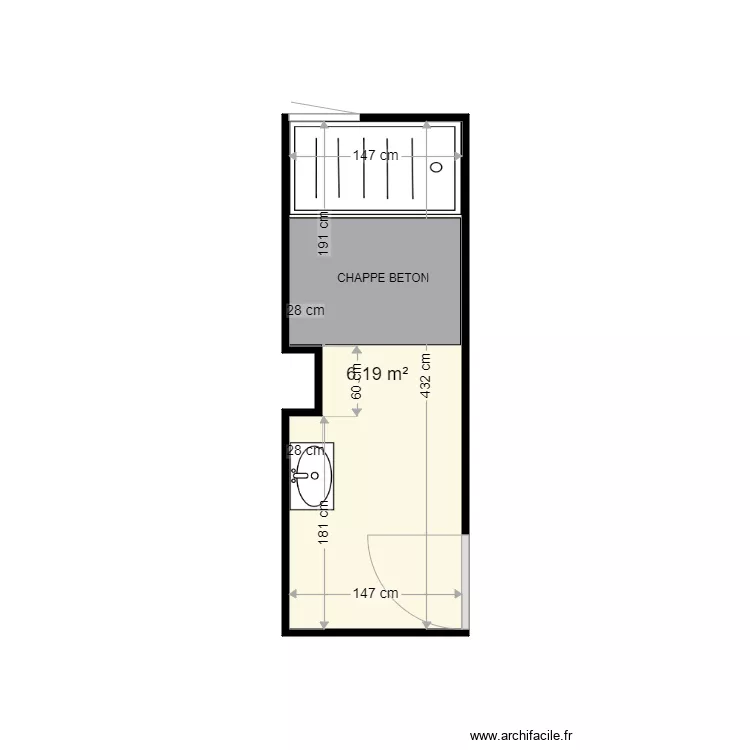 DOUCHEZ J CLAUDE . Plan de 