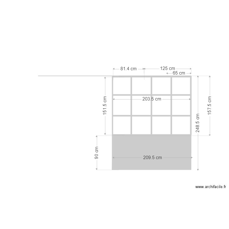 verrière fonck 1. Plan de 0 pièce et 0 m2