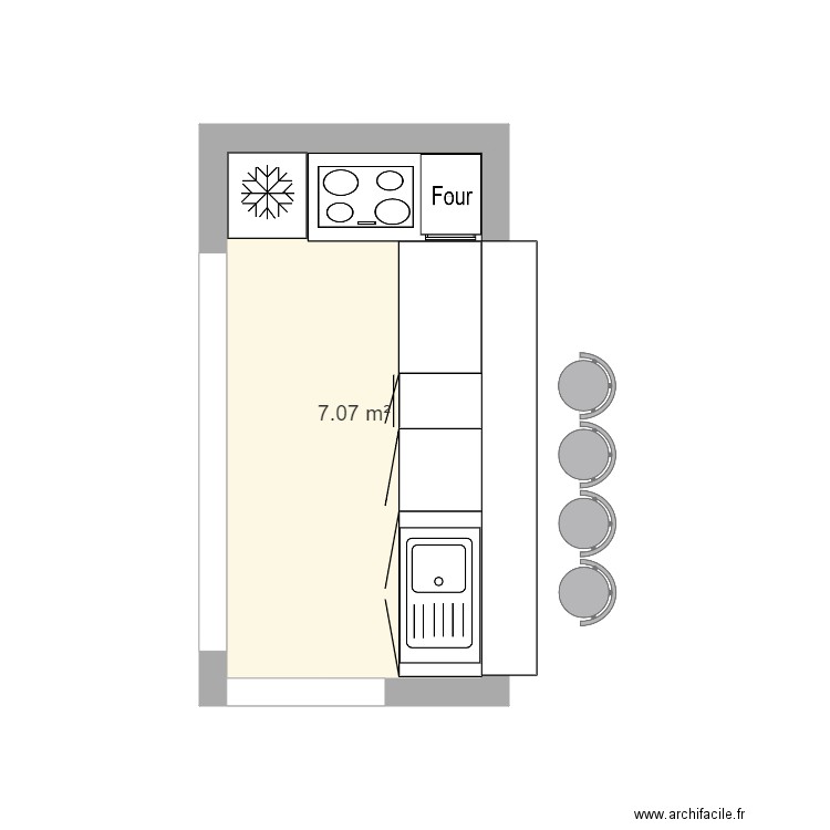 cuisine ete. Plan de 0 pièce et 0 m2