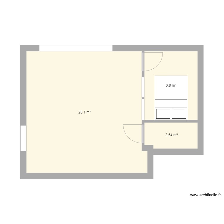 Studio Version 3. Plan de 0 pièce et 0 m2