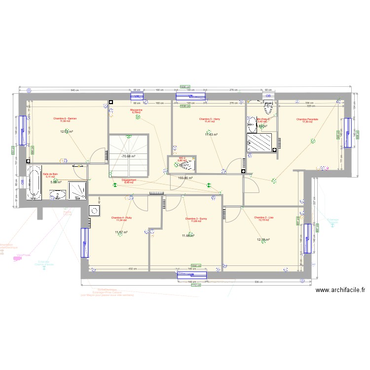 20191014PlanRefChatreVF. Plan de 0 pièce et 0 m2