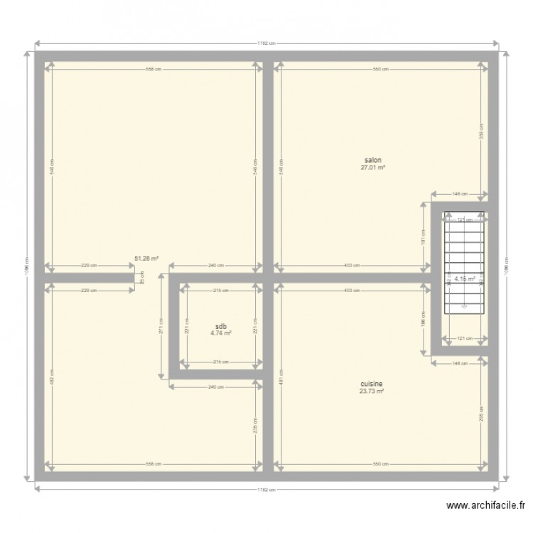 julie1. Plan de 0 pièce et 0 m2