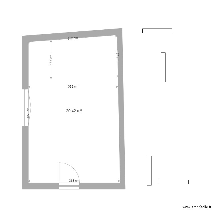 Chambres erwan 2021 parquet. Plan de 0 pièce et 0 m2