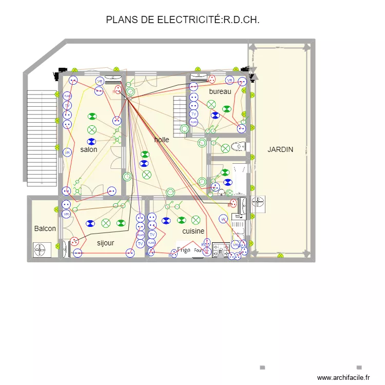 GALMA. R.D.CH.N1. Plan de GALMA. R.D.CH.N1. Plan de