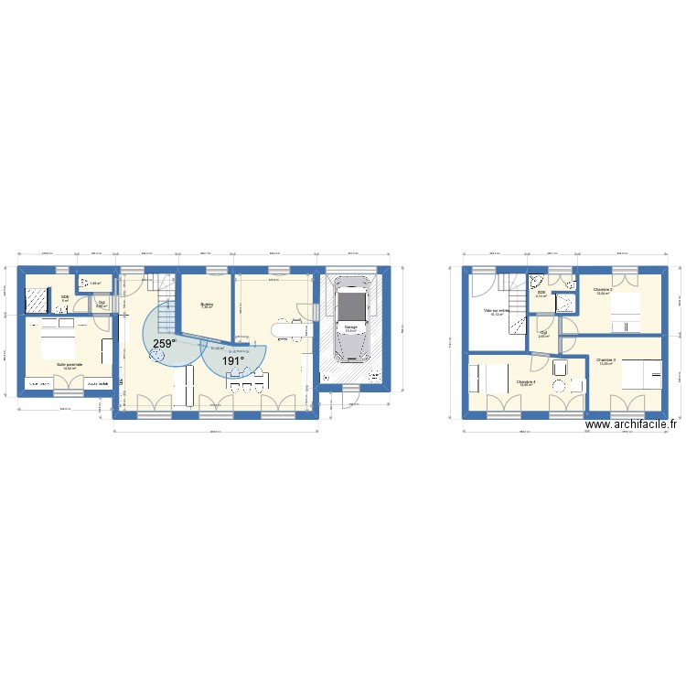 Idée. de Plan papa et maman. Plan de 0 pièce et 0 m2