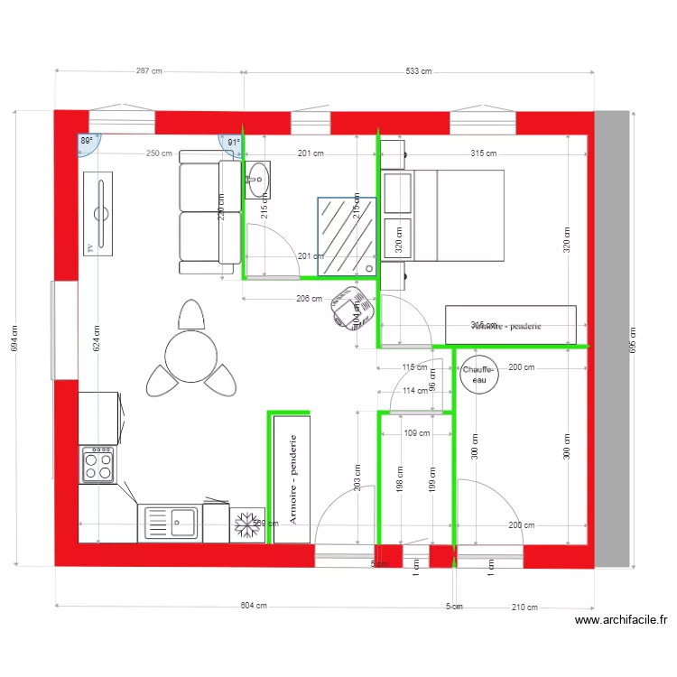Jacques 2. Plan de 