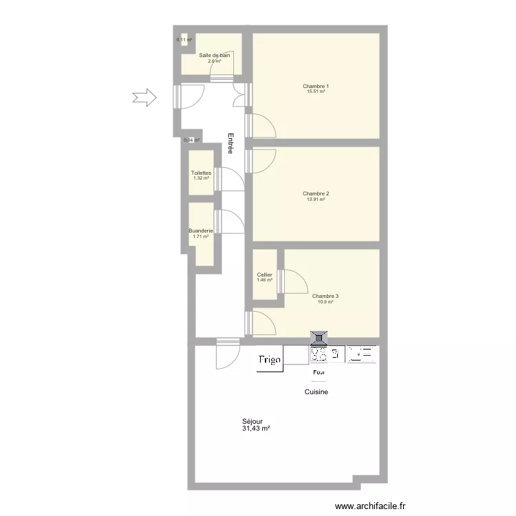 lyon apr&egrave;s. Plan de 