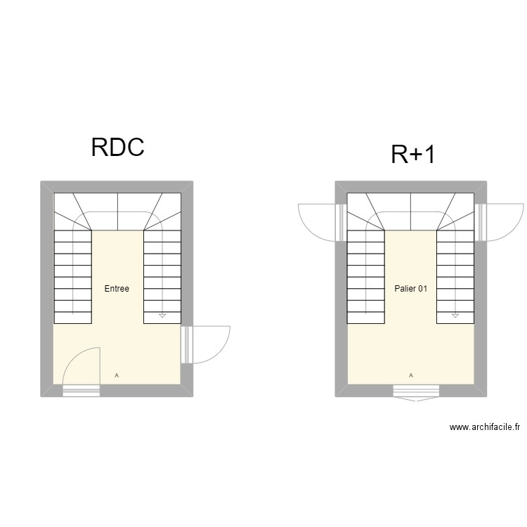 350601746. Plan de 2 pièces et 23 m2