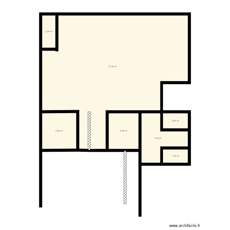 hôtel idir . Plan de 0 pièce et 0 m2