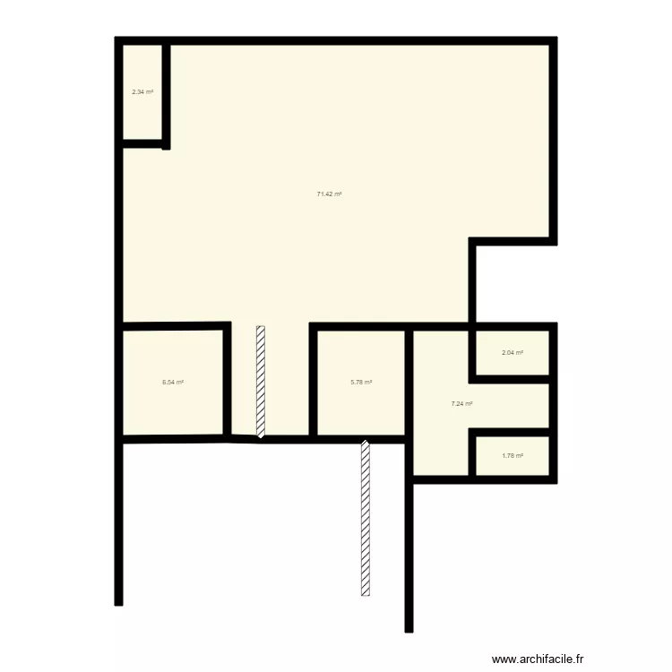 h&ocirc;tel idir . Plan de 