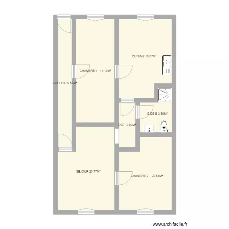 saumande 2. Plan de saumande 2. Plan de